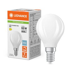Světelný zdroj LED CLASSIC P DIM P 5.9W 865 Frosted E14 LEDVANCE 4099854778445
