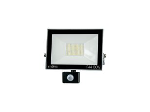 Reflektor KROMA LED S 100W NW IP65 120° pohyb. senzor šedá IDEUS 03608