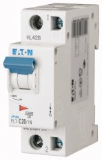 Jistič PL7-C20/1N, char C, 1+N-pólový, 10kA, 20A EATON 262750