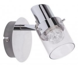 Rabalux 6671 Dakota LED 4,5W chrom/ průhledná(čirá) krystal IP20