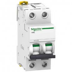 Schneider A9F92263 Jistič iC60L 2P 63A Z