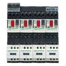 Schneider GV2DM107BL Kombinace mot.jističe GV2-ME a Stykače D,0,75kW/400V,24V