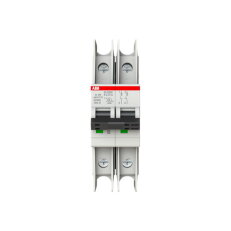 ABB SU202M-K0,75 jistič char. K 10kA 0,75A 2P  dle UL489 a CSA 22.2 No. 5