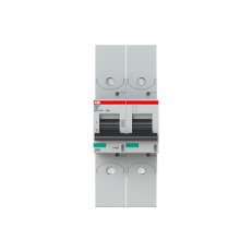 S802S-C40-R jistič 2p char. C 40A pro kabelové oko 50kA ABB 2CCS862002R0404