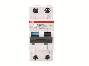 ABB DS201 M C13 F30 kombinace jistič/chránič 2P (1P+N) 13A 30mA C 10kA F