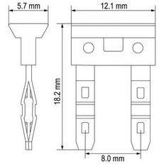 Propojka SCM/SDI P CC WEIDMÜLLER 7760056366