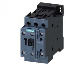 stykač, 10 HP, 460/575 V, 1NO+1NC, DC 24 V, 3pól. SIEMENS 3RT2027-1BB40-0UA0