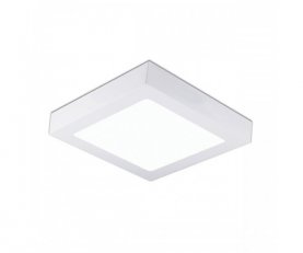 Svít. DISC SQ. SUR. LED 8W 3K 360lm bílé