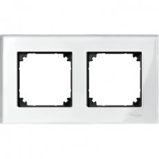Merten Rámeček dvojnásobný M-Elegance, Brilliant white SCHNEIDER MTN404219