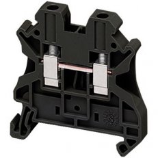 Šroubová svorka, 2 body, 4mm2 černá (obj. mn. 50ks) SCHNEIDER NSYTRV42BK