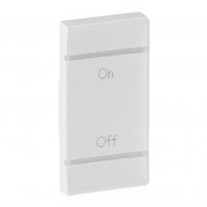 VALENA LIFE KRYT PRO MYHOME_UP SYMBOL ON/OFF PRAVÝ 1MODULOVÝ BÍLÝ LEGRAND 755575