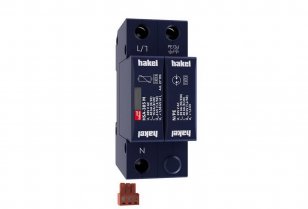 Svodič rázového přepětí HSA-385/1+1 M S SPD typ 2+3 HAKEL 27535