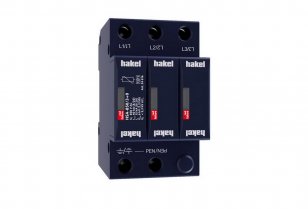 Svodič rázového přepětí HSA-850/3+0 SPD typ 2+3 HAKEL 24616