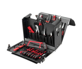 Kožený kufr s nářadím 375x500x245 mm (21 ks) CIMCO 176350
