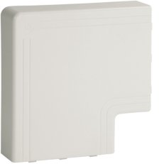 Plochý roh pro podparapetní systémy - bílá, 120x40 IBOCO I-NPAN 120X40 W 02497
