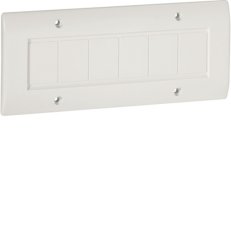 PCN6 W 04213 Záslepka na krabice s roztečí otvorů 100 mm - bílá IBOCO B04213