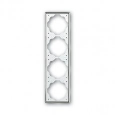 ABB Impuls 1754-0-4136 Rámeček čtyřnásobný,pro vodorovnou i svislou montáž