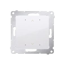 Ovladač tlačítkový SHUTTER [Wi-Fi] 2x5A, 230V, bílá KONTAKT SIMON DEZ1W.01/11