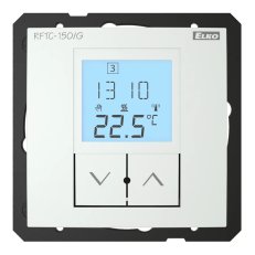 Bezdrátový regulátor teploty (polosestava-ledová) RFTC-150/G ledová ELKO EP