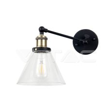 Wall Lamp V Shape Glass ?140mm,  VT-7143