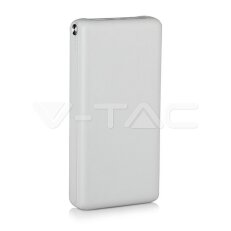 30K Mah Jumbo Powe Bank Dual USB White, VT-3519 V-TAC SKU8902