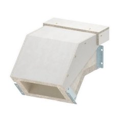 OBO PLCS VF061220 Svislý oblouk klesající pro PYROLINE Con 200x120 šedá