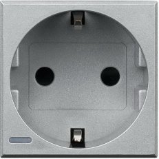Legrand HC4141 BTAX Zásuvka 2P+T, 2M SCHUKO HLIN