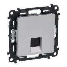VALENA LIFE DATOVÁ ZÁSUVKA 1XRJ45 CAT.6 UTP HLINÍK LCS LEGRAND 753342