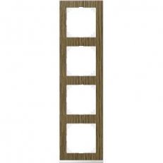 Merten Rámeček čtyřnásobný M-Pure Decor, Oak/Active SCHNEIDER MTN4040-3674