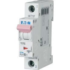 Jistič PL6-D2/1 char D, 1-pólový, 6kA, 2A EATON 286540