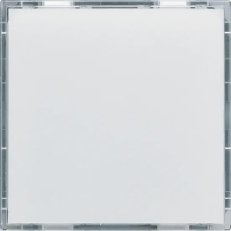LED signální světlo jednobarevné 1,6 W, 45x45 mm, modrá BERKER WXF602