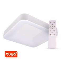 ZULU HPT60-W bílé hranaté TUYA+RF CCT LED svítidlo T-LED 105565