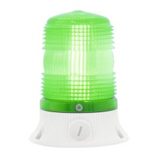 Maják LED MINIFLASH LED SLR S 12/24V, ACDC, IP54, zelená, světle šedá 66544