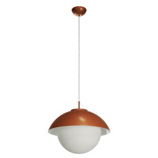 Závěsné LED svítidlo se skleněným stínidlem OSMONT LUKIDA ST3 27W IP40 3K hnědá