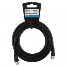 Anténní koaxiální kabel ČERNÝ 7,5M Emos SL3007