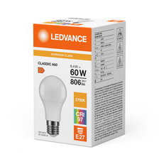 Světelný zdroj LEDVANCE LED CLASSIC LAMPS FROSTED S 9.4W 927 Frosted E27