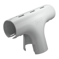 OBO 3000 TMS M32 LGR Quick Pipe díl T, M20, světle šedá, Polypropylen