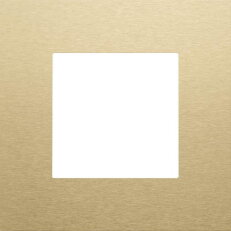1násobný rámeček, NIKO Pure ALU GOLD BRUSHED