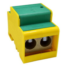 Distribuční blok DTB 2x95/3x35+2x16+9x6 žluto-zelený ELEKTRO BEČOV UB295K24