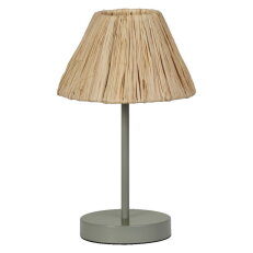 DECOR RAFFIA TABLE E27 GN          LEDV