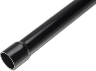 Trubka tuhá UPRMS DN25 PVC BK UV 1250 N -25 AŽ 60°C hrdlovaná UNIVOLT 100357