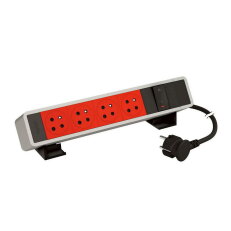 ONDESK 4X2PT VYPÍNAČ NEZÁM ČERNÁ/HLINÍK