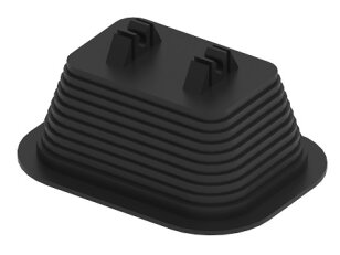 Plastová podpěra H-60 s betonem na drát 8mm, plastový podstavec, plast/beton