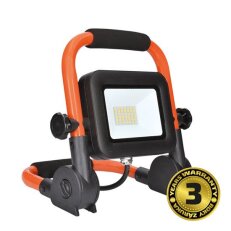 LED reflektor PRO se sklopným stojanem 30W 2760lm 5000K kabel se zástrčkou IP65