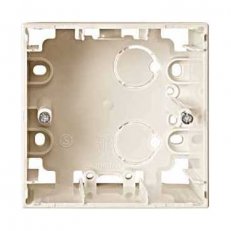 Schneider MTN510544 Krabice pro montáž na omítku,1násobná,SystemM,white cream