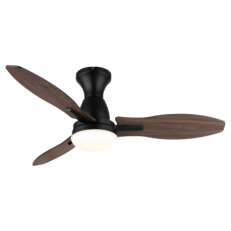 Stropní ventilátor GALE černá matná 22W GLOBO 03671B