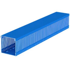 Rozváděčový kanál Unex 80x30 v U80X modr