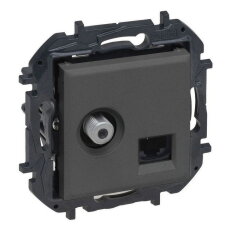 NILOE S.TV TYPF+RJ45 6UTP OCEL LEGRAND 863477B