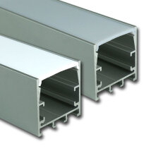 Přisazený hliníkový profil PN2, 35x35 mm, bez difuzoru, 2 m ML-761.426.74.2