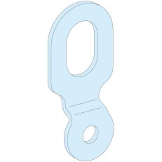 Sada dvou závěsných ok IP55 SCHNEIDER LVS08396